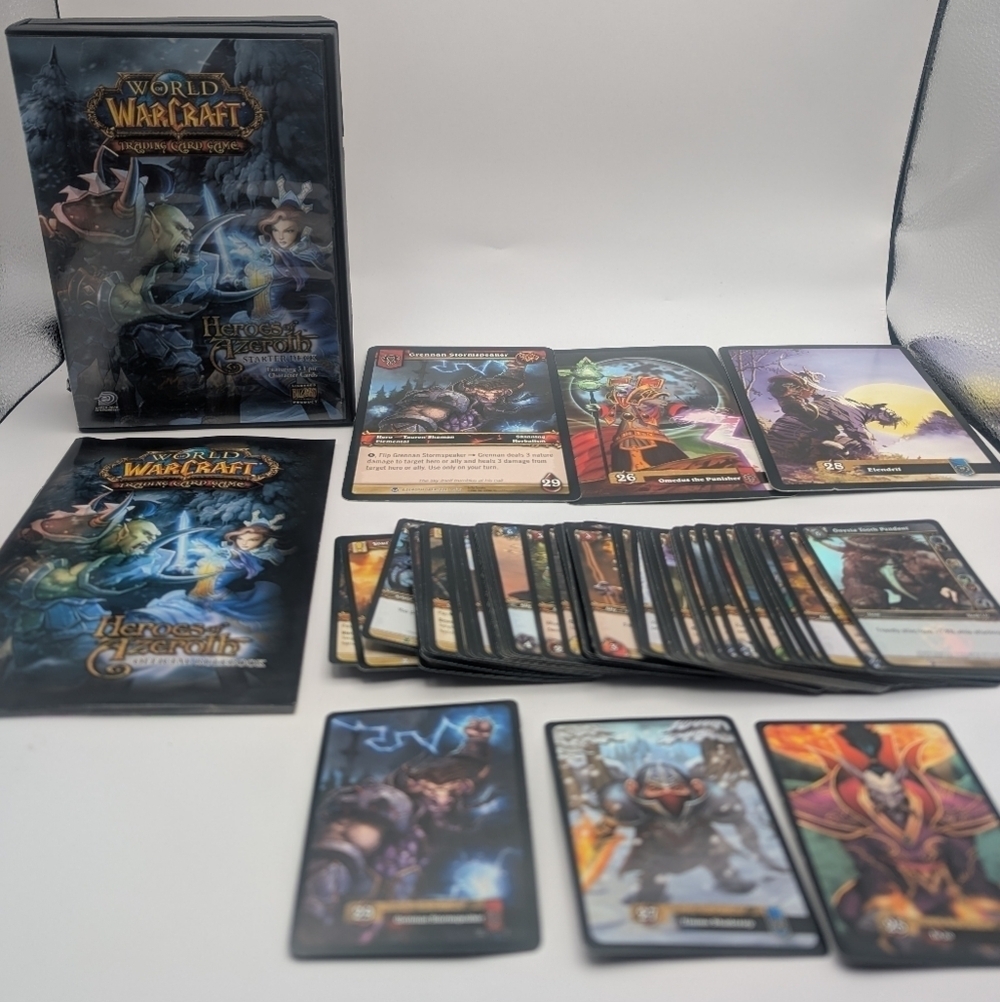 World Of Warcraft - (WoW) Heroes Of Azeroth Starter Deck Trading Card Game 2006